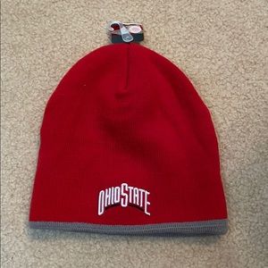 OSU red beanie.